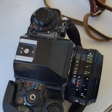 Ricoh XR-P SLR Film Camera Black with Rikenon P 50mm f/2 Lens