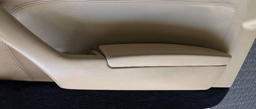 FERRARI 456M LEFT AND RIGHT DOOR PANEL BLACK AND CREAM