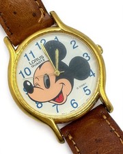 Vintage Disney Lorus Mickey Mouse Watch Movin...