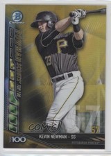2017 Bowman Chrome Scouts Top 100 Gold Refractor 45/50 Kevin Newman #BTP-57 s3g