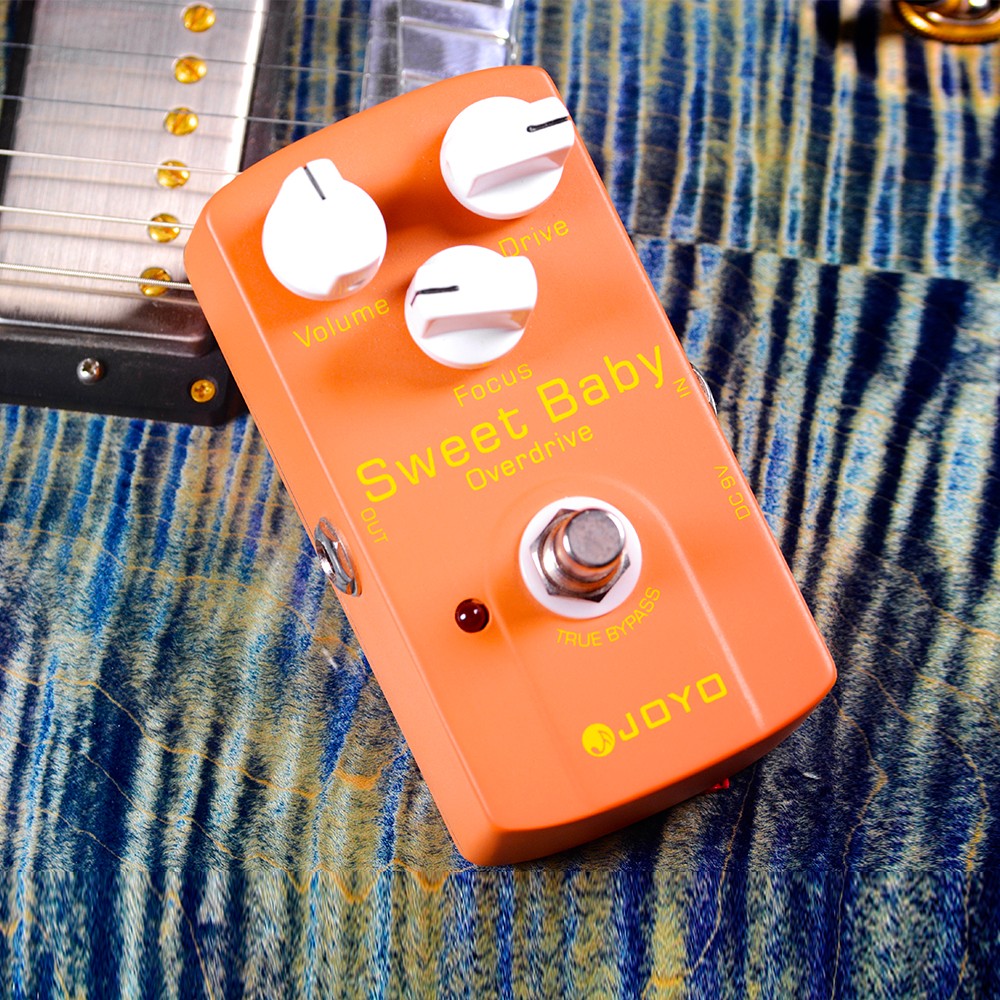 JOYO Pedale Overdrive a basso guadagno adattabile a vari stili OD Sweet Baby JF-36 foto 4