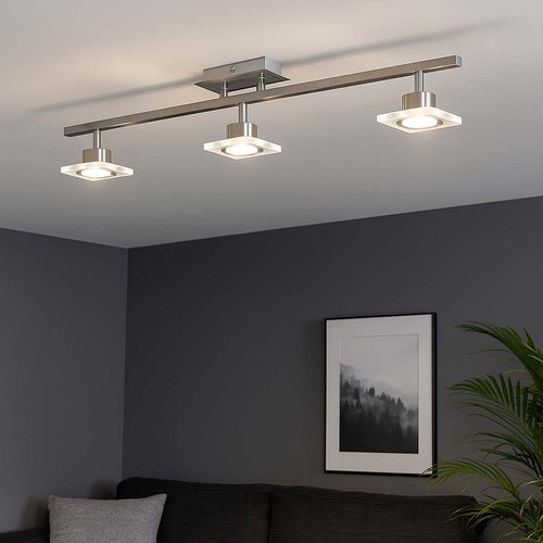 Plafoniera Binario Faretti Spot Dimmerabile LED Lampada da Soggiorno ...