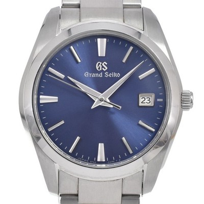 SEIKO Grand Seiko SBGX265/9F62-0AB0 Date blue Dial Quartz Men's Watch D#147294