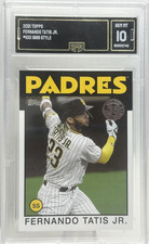 2021 Topps 35th Anniversary 1986 #86B-100 Fernando Tatis Jr.  GMA 10 GEM MINT
