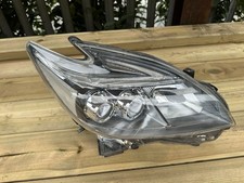 Genuine Toyota Prius 2009-2015 3 Bulb Upper LED Headlight | Right Driver Side