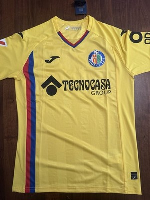 Getafe CF Away Jersey - Joma Soccer - Men Medium - Yellow - NEW