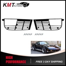 For 1975-1979 Chevy Corvette C3 2pcs Front Lower Grille 345487 345488 Lh Rh