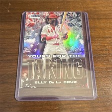 Topps Stadium Club Yours for the Taking Elly De La Cruz YK-20 Cincinnati Reds