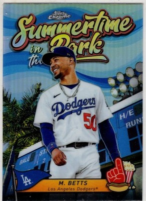 2024 Topps Chrome Baseball Mookie Betts No. SITP-1 Los Angeles Dodgers