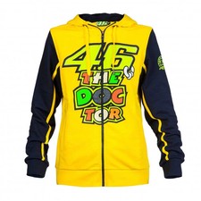 FELPA INVERNALE con cappuccio Zip da donna The Doctor Valentino Rossi VR46 XL