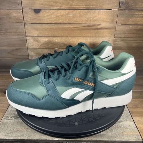 Reebok Mens Size 12 Ultra Flash Forest Green Lace Up Casual Athletic Sneakers - Picture 3 of 10