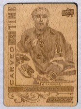 Mark Messier 2024-25 UD Engrained Icons Carved in Time #CT-MM New York Rangers