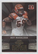 2009 Playoff Contenders Rookie Roll Call Gold 72/100 Rey Maualuga #7 s7f