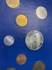 FINLAND coin set of 8 1973 SILVER 5 markkaa   PATINA — photo 3