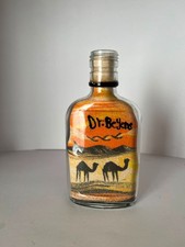 Handcrafted Jordan Colored Sand Art Bottle Desert Camels Landscape Decor Gift