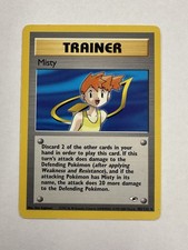 2000 Pokemon Gym Heroes Misty #102/132 Rare English Card on eBay