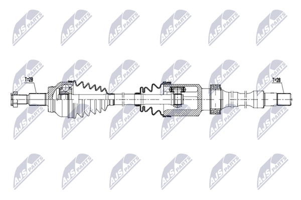 Antriebswelle Nty NPW-MZ-125 FüR Mazda Bm Bn-image