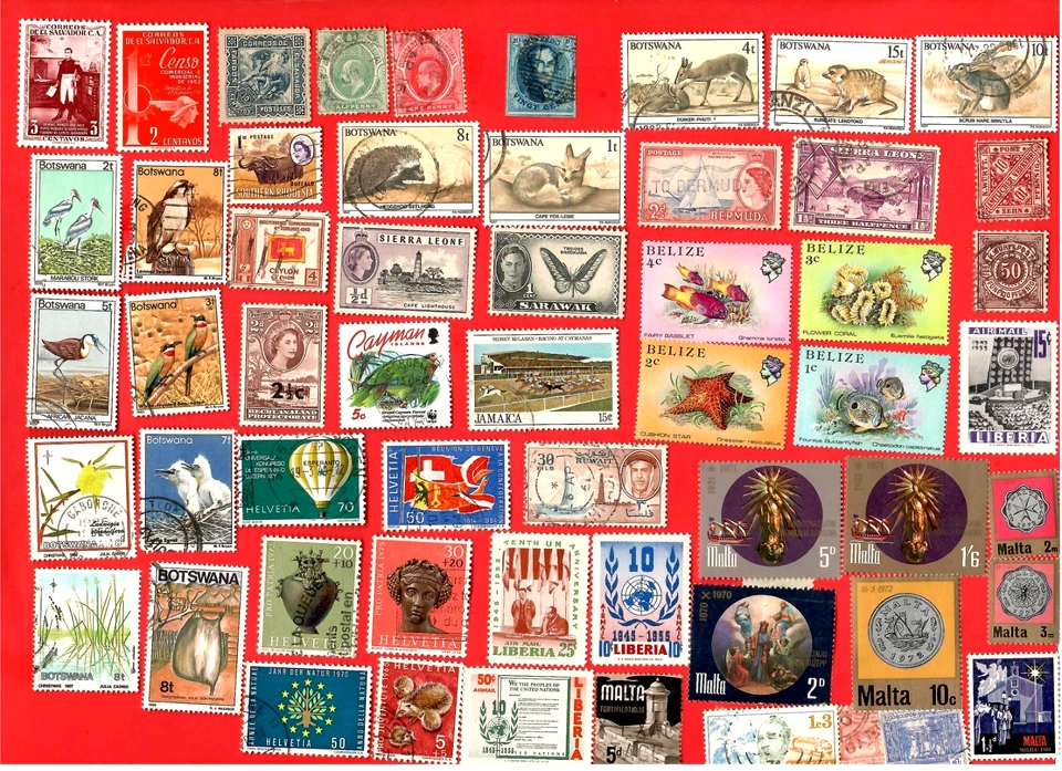 Worldwide Stamps & Pictorials Used & Mint  😊 - Image 3 of 4