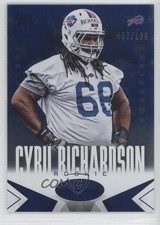 2014 Certified Hot Box Blue Camo 67/100 Cyril Richardson #114 4d9