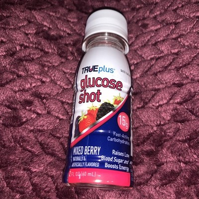 TRUEplus  Glucose Shot 2oz  MIXED BERRY