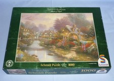 SCHMIDT 1000 Teile Thomas Kinkade Puzzle 'Verträumtes Dorf', 2002