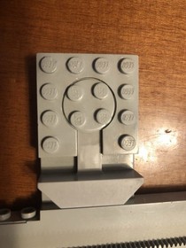 Lego Monorail Track Monoswitch Light Gray Vintage From Sets 6990, 6991 And 6399