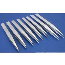 8 Steel Non-Magnetic Tweezers for Watch Repair