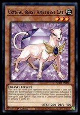 Crystal Beast Amethyst Cat Structure Deck: Legend of the Crystal Beasts SDCB-EN0