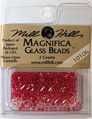 Mill Hill MAGNIFICA Beads #10106 Azalea 2g Pack Discontinued NOS