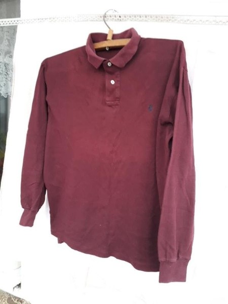 Men Lauren Ralph Lauren Shirt Burgundy 46 / 3XL /