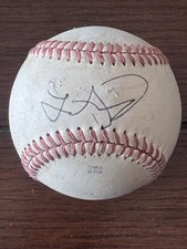Lucas Sims SIGNED Southern League game used baseball- CINCINNATI REDS