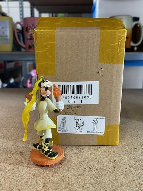 2016 Disney Goofy Olympic With Torch Sketchbook Ornament