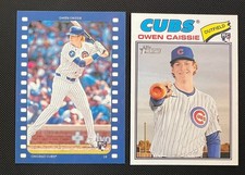 2026 Topps Heritage Ready and Action #RA-OC and #88 Owen Caissie