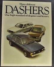 1978 Volkswagen Dasher Catalog Brochure Sedan Hatchback Wagon Excellent Original