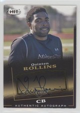 2015 Sage Hit Auto Black Quinten Rollins #A2 Auto 0v9