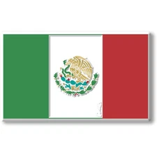 Mexico Flag Magnet by Classic Magnets