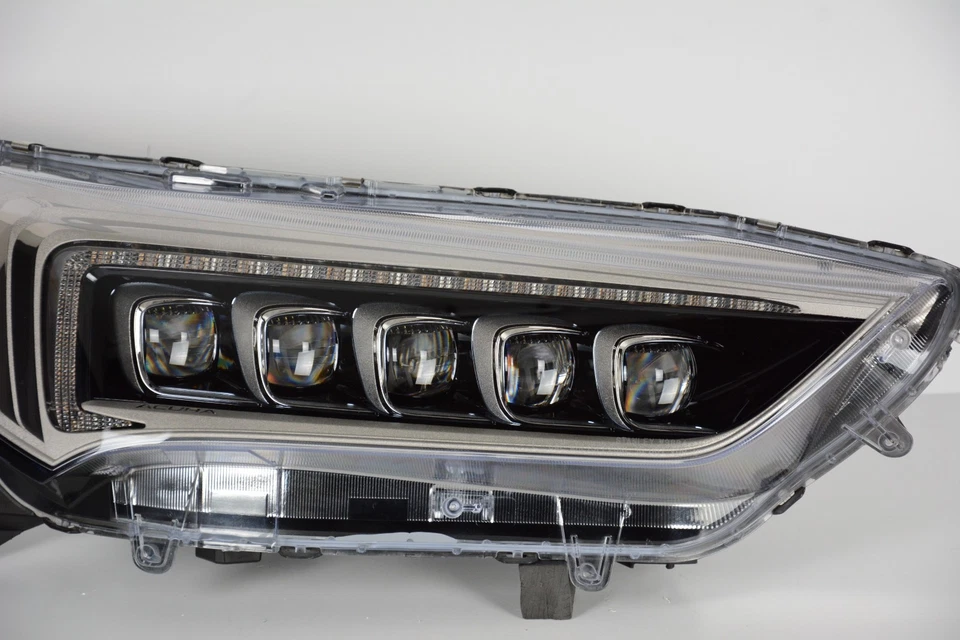 Faro LED del lado derecho del pasajero Acura TLX 2018-2020 acabado cromado OEM Foto 3 de 4