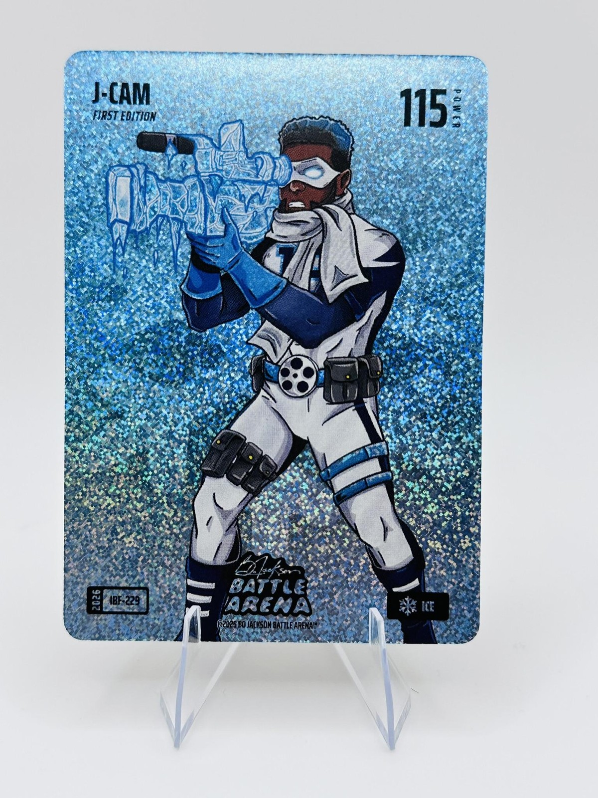 2026 Bo Jackson Battle Arena J-Cam Icon Battlefoil Ice