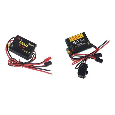2PCS 2S6S 636V UBEC8A BEC Dual UBEC 8A 16A 526074V84V Für