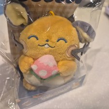 Ediya Pok mon Dedenne Plush Keyring Unopened New Official Sealed