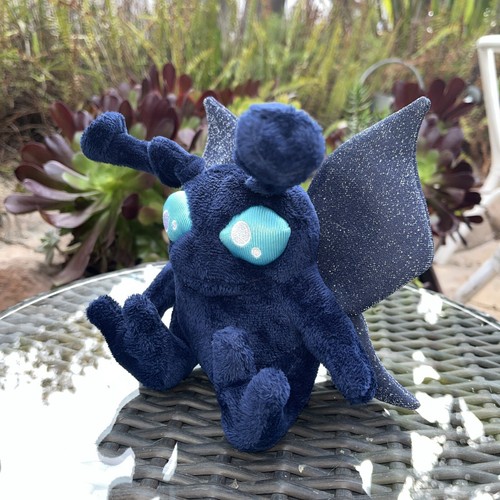 Neopets Faerie Grundo Plush 2003 Navy Blue Sparkle Wings Vintage ***** - Picture 2 of 17