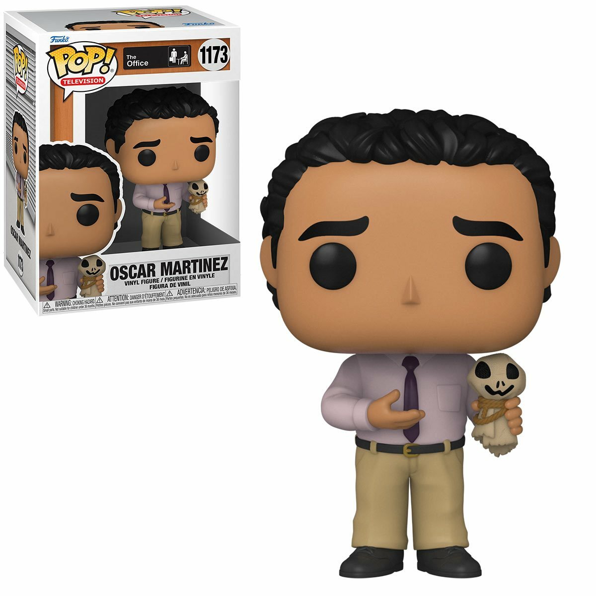 Funko POP Oscar Martinez w/ Scarecrow Doll #1173 The Office