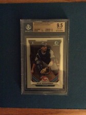 KYLE SCHWARBER 2014 Bowman Chrome Draft CDP2 BGS GEM MINT 9.5 1st Bowman Cubs