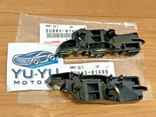 Toyota Genuine 86 Scion FR-S Subaru BRZ 13-20 Front Bumper Side Bracket Pair OEM