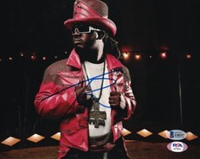 T Pain Epiphany Rappa Ternt Sanga Three Ringz Signed 8x10 Photo PSA Beckett A