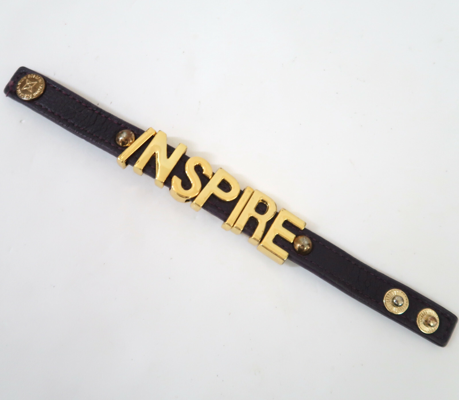 BCBG GENERATION Inspire Affirmation bracelet Purp… - image 1