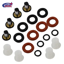 Fuel Injector Repair Kit O-Ring Filter Seal Cap for Honda CR-V 04-02 Civic 05-02