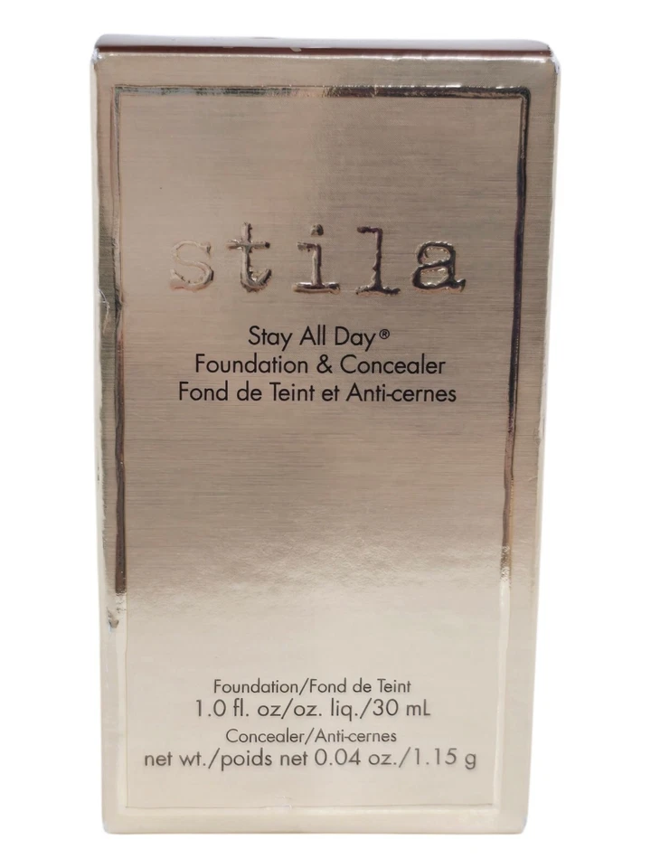 Stila Stay All Day Foundation & Concealer Brand New In Box #15 Espresso  - Image 2 of 4