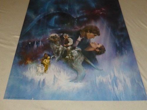 PÓSTER VINTAGE DEL CLUB DE FANS STAR WARS EMPIRE STRIKES BACK 1980 EXCLUSIVO 27" X 20" - Imagen 3 de 6