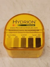 Micro Essential Lab CMR-245 Chlorine Test Paper. Exp 10/1/2024